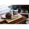 3D Book Flower Mug, Coffee Mug, Tea Mug. Gift for Book Lover.
