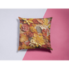 3D Flowers Throw Pillow.