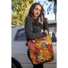 3D Flowers tote bag, Shopping Bag, Grocery Bag, Library Bag. Three Sizes to Choose From.